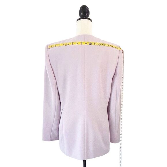 Le Suit Vintage Women’s Pastel Purple Long Sleeve Button Up Skirt Suit Size 12 - Picture 5 of 15